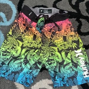Boys Hurley board shorts!